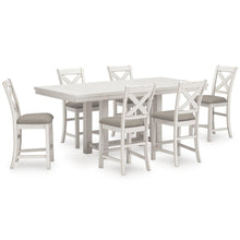 Load image into Gallery viewer, Robbinsdale Counter Height Dining Table and 6 Barstools
