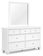Load image into Gallery viewer, Fortman Full Panel Bed with Mirrored Dresser
