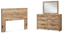 Load image into Gallery viewer, Hyanna Queen Panel Headboard, Dresser and Mirror
