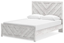 Load image into Gallery viewer, Cayboni Queen Panel Bed with Mirrored Dresser
