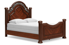 Load image into Gallery viewer, Lavinton Queen Poster Bed, Dresser, Mirror, Chest and Nightstand
