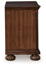 Load image into Gallery viewer, Lavinton Queen Poster Bed with Mirrored Dresser and Nightstand
