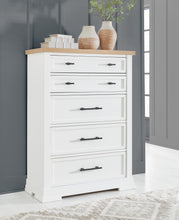 Load image into Gallery viewer, Ashbryn King Panel Storage Bed, Dresser, Mirror, Chest and Nightstand
