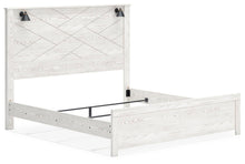 Load image into Gallery viewer, Gerridan King Panel Bed with Mirrored Dresser
