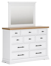 Load image into Gallery viewer, Ashbryn Queen Panel Storage Bed, Dresser, Mirror, Chest and Nightstand
