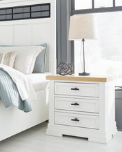 Load image into Gallery viewer, Ashbryn King Panel Storage Bed, Dresser, Mirror and Nightstand
