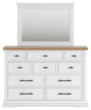 Load image into Gallery viewer, Ashbryn California King Panel Storage Bed, Dresser, Mirror and Nightstand
