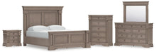 Load image into Gallery viewer, Blairhurst California King Panel Bed, Dresser, Mirror, Chest and Nightstand

