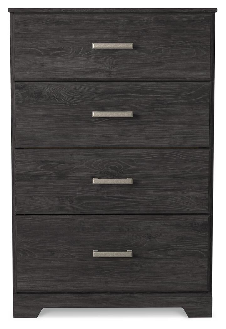 Load image into Gallery viewer, Belachime Full Panel Bed with Mirrored Dresser, Chest and Nightstand