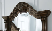 Load image into Gallery viewer, Maylee Queen Upholstered Bed with Mirrored Dresser
