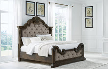 Load image into Gallery viewer, Maylee King Upholstered Bed, Dresser, Mirror, Chest and Nightstand
