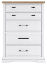 Load image into Gallery viewer, Ashbryn California King Panel Storage Bed, Dresser, Mirror, Chest and Nightstand
