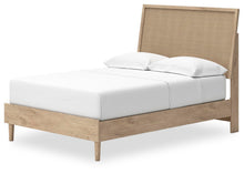 Load image into Gallery viewer, Cielden Full Panel Bed with Mirrored Dresser and Nightstand

