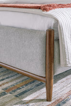 Load image into Gallery viewer, Lyncott Queen Upholstered Bed with Mirrored Dresser and Nightstand
