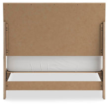 Load image into Gallery viewer, Cielden Full Panel Bed with Mirrored Dresser
