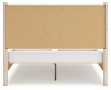 Load image into Gallery viewer, Cadmori Queen Upholstered Panel Bed with Mirrored Dresser, Chest and Nightstand

