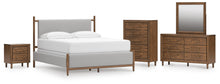 Load image into Gallery viewer, Lyncott California King Upholstered Bed, Dresser, Mirror, Chest and Nightstand
