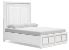 Load image into Gallery viewer, Chalanna Queen Upholstered Storage Bed, Dresser, Mirror, Chest and Nightstand
