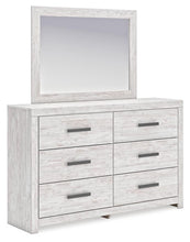 Load image into Gallery viewer, Cayboni King Panel Bed with Mirrored Dresser and Nightstand
