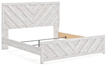 Load image into Gallery viewer, Cayboni King Panel Bed with Mirrored Dresser and Nightstand
