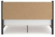 Load image into Gallery viewer, Cadmori King Upholstered Panel Bed, Dresser and Mirror
