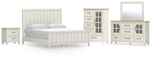Load image into Gallery viewer, Shaybrock California King Panel Bed, Dresser, Mirror, Chest and Nightstand
