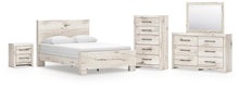 Load image into Gallery viewer, Lawroy Queen Panel Bed, Dresser, Mirror, Chest and Nightstand
