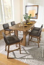 Load image into Gallery viewer, Cabalynn Counter Height Dining Table and 6 Barstools
