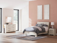 Load image into Gallery viewer, Lawroy Full Panel Bed, Dresser, Mirror and Nightstand

