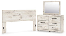 Load image into Gallery viewer, Lawroy King Panel Headboard, Dresser and Mirror

