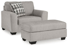 Load image into Gallery viewer, Avenal Park Chair and Ottoman

