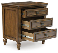 Load image into Gallery viewer, Sturlayne California King Upholstered Panel Bed, Dresser, Mirror and Nightstand
