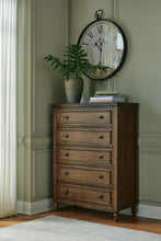 Load image into Gallery viewer, Sturlayne Queen Upholstered Panel Bed, Dresser, Mirror, Chest and Nightstand
