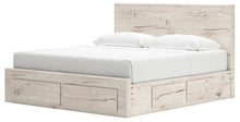 Load image into Gallery viewer, Lawroy King Panel Storage Bed, Dresser, Mirror and Nightstand
