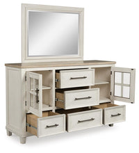 Load image into Gallery viewer, Shaybrock California King Panel Bed, Dresser and Mirror

