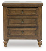 Load image into Gallery viewer, Sturlayne Queen Upholstered Panel Bed, Dresser, Mirror and Nightstand
