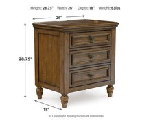 Load image into Gallery viewer, Sturlayne California King Upholstered Panel Bed, Dresser, Mirror, Chest and Nightstand
