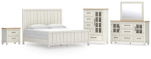 Load image into Gallery viewer, Shaybrock King Panel Bed, Dresser, Mirror, Chest and Nightstand
