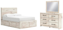 Load image into Gallery viewer, Lawroy Full Panel Storage Bed, Dresser and Mirror
