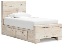 Load image into Gallery viewer, Lawroy Twin Panel Bed with Storage, Dresser, Mirror, Chest and Nightstand
