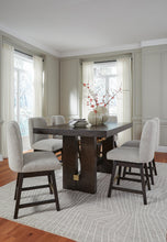 Load image into Gallery viewer, Burkhaus Counter Height Dining Table and 6 Barstools
