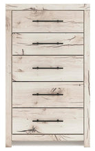 Load image into Gallery viewer, Lawroy Full Panel Bed, Dresser, Mirror, Chest and Nightstand
