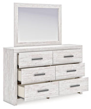 Load image into Gallery viewer, Cayboni Twin Panel Bed with Mirrored Dresser and Nightstand

