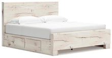 Load image into Gallery viewer, Lawroy King Panel Bed with Storage, Dresser, Mirror, Chest and Nightstand
