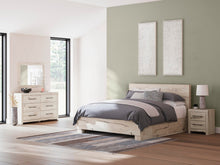 Load image into Gallery viewer, Lawroy King Panel Bed with Storage, Dresser, Mirror and Nightstand
