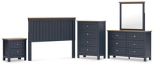 Load image into Gallery viewer, Landocken Queen Panel Headboard, Dresser, Mirror, Chest and Nightstand
