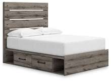 Load image into Gallery viewer, Graystorm Full Panel Storage Bed, Dresser, Mirror, Chest and Nightstand
