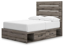 Load image into Gallery viewer, Graystorm Full Panel Bed with Storage, Dresser, Mirror, Chest and Nightstand
