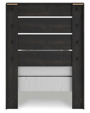 Load image into Gallery viewer, Hollivern Twin Panel Bed, Dresser, Mirror, Chest and Nightstand
