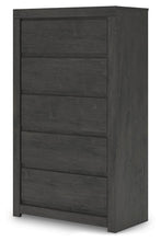 Load image into Gallery viewer, Fraluna King Panel Bed, Dresser, Mirror, Chest and Nightstand
